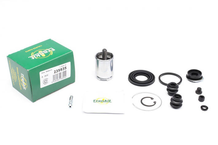 Ремкомплект заднього супорта Mazda 6 02-07 (d=35 мм) (Akebono) (+поршень з механізмом) Frenkit 235935, фото 1