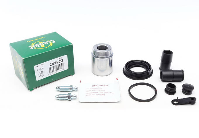 Ремкомплект заднього супорта Mercedes E-class (W211 / W212) 02- (d=42 мм) (+ поршень) (Ate) Frenkit 242923, фото 1