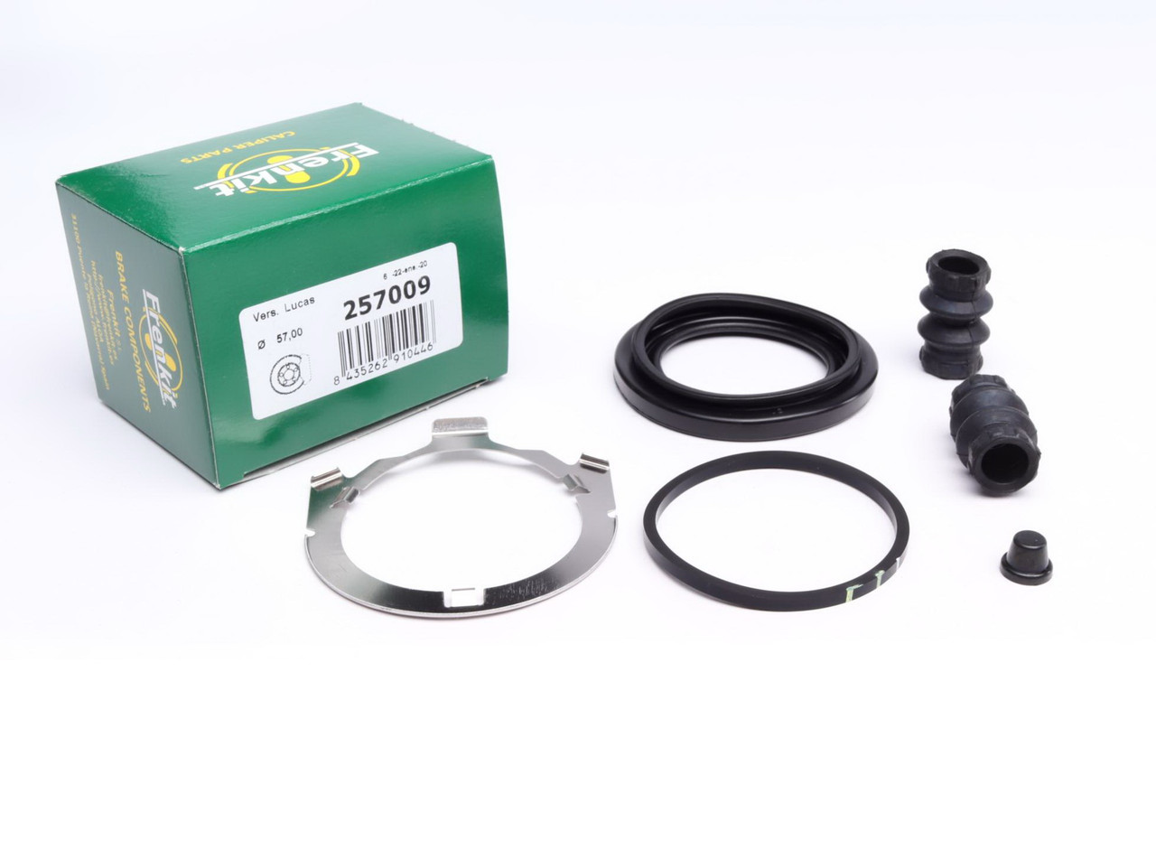 Ремкомплект переднього супорта Audi / Mercedes C-class / VW Caddy / Golf / Passat (d=57 мм) (Lucas) Frenkit 257009