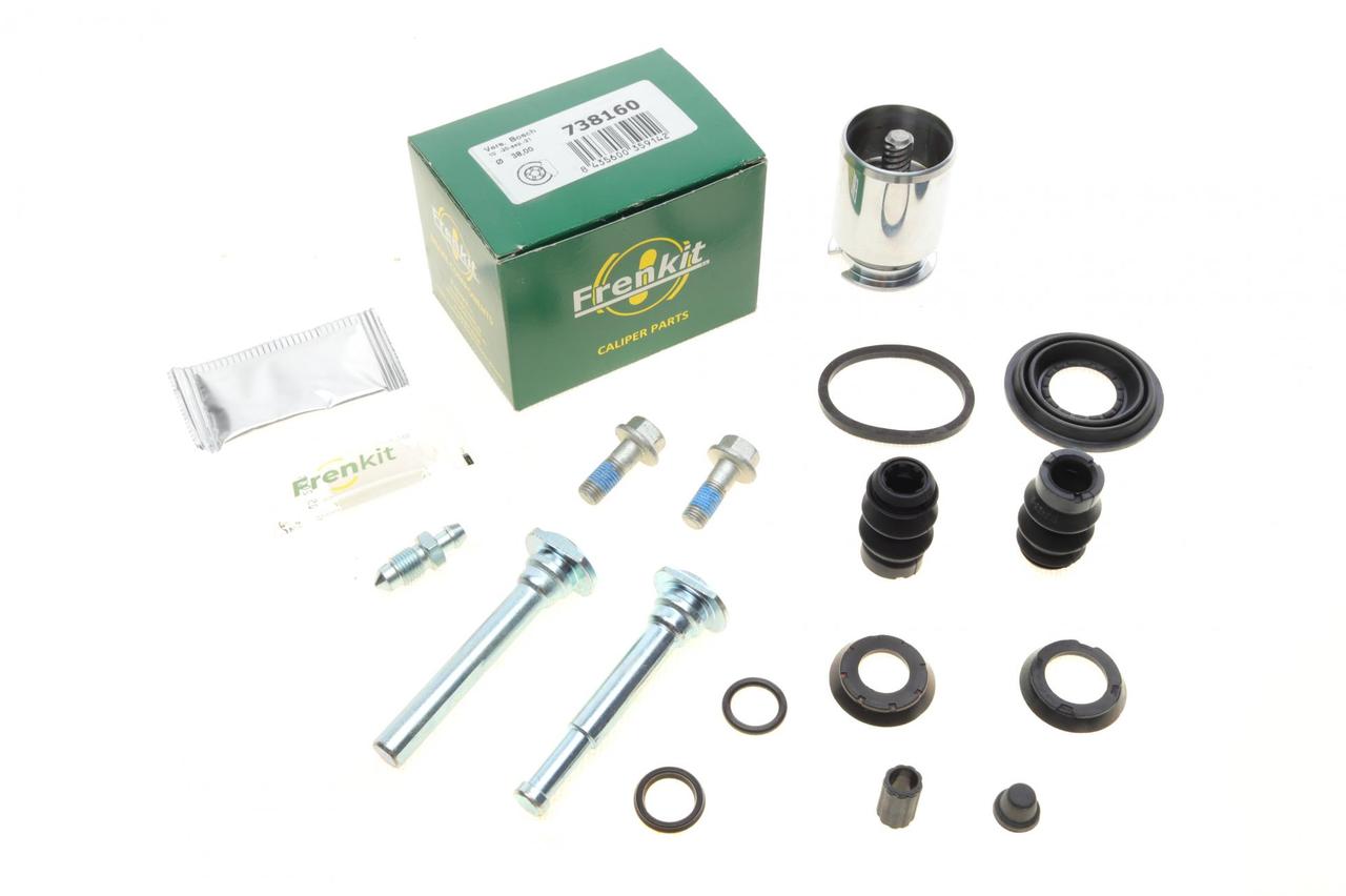 Ремкомплект заднього супорта Ford Mondeo 2.0DI 00-07 (d=38 мм) (Bosch) (+поршень / направляюча) Frenkit 738160