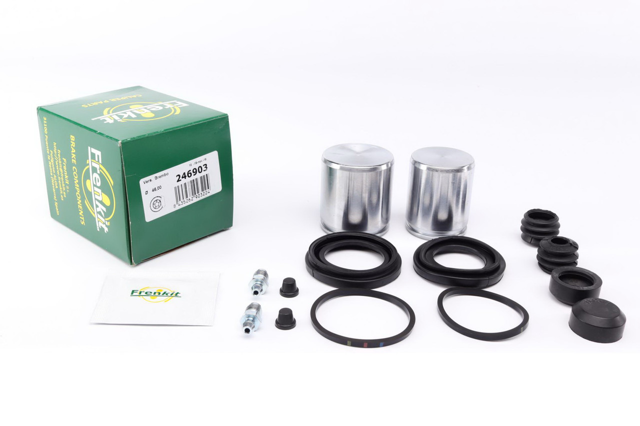 Ремкомплект переднього супорта Citroen Jumper 02- (d=46 / 52 мм) (+2 поршня) (Brembo) Frenkit 246903