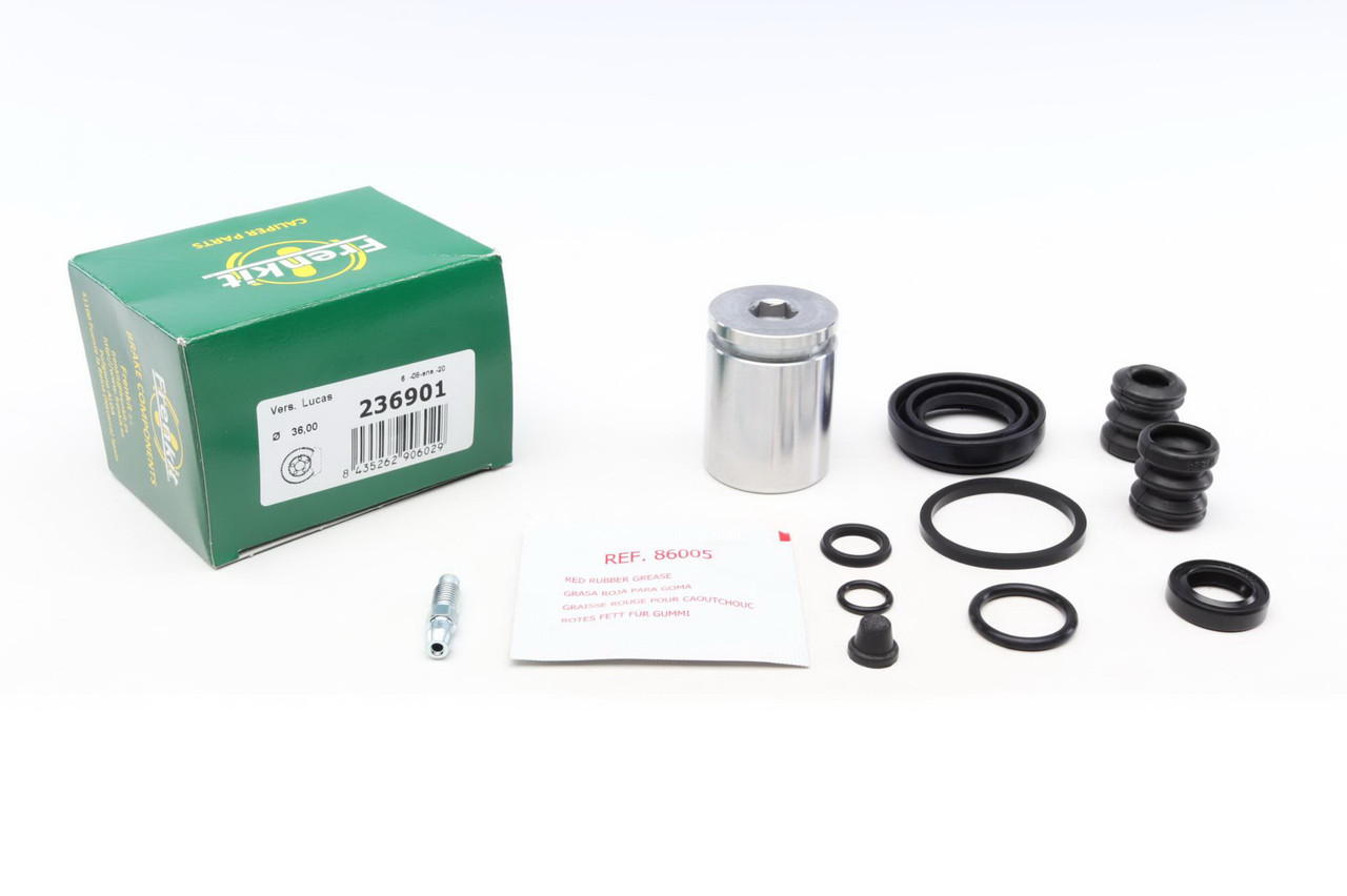Ремкомплект заднього супорта VW Golf 82-97 (d=36 мм) (Lucas) (+поршень) Frenkit 236901