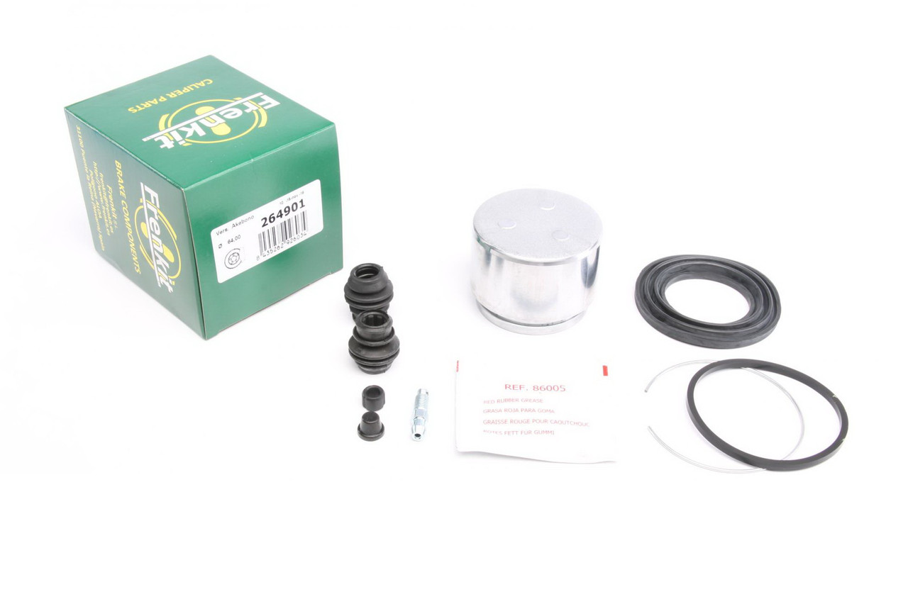 Ремкомплект переднього супорта Toyota Avensis 01-09 (d=64 мм) (+поршень) (Akebono) Frenkit 264901