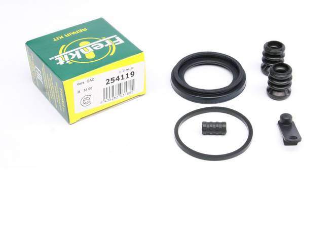 Ремкомплект переднього супорта Chevrolet Aveo 11- (d=54 мм) (Dac) Frenkit 254119, фото 1