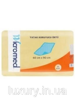 Пелюшки одноразові Wicromed Textile 60x90 см, 30 шт