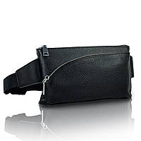 Чоловіча шкіряна сумка Borsa Leather K102-black