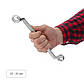 Ключ накидний INTERTOOL XT-1220, фото 5