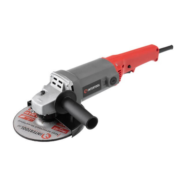 Шліфмашина кутова 1650 Вт, 180 мм INTERTOOL DT-0218, фото 1