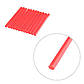 Комплект червоних клейових стрижнів 7.4 мм*100 мм, 12 шт. INTERTOOL RT-1043, фото 3