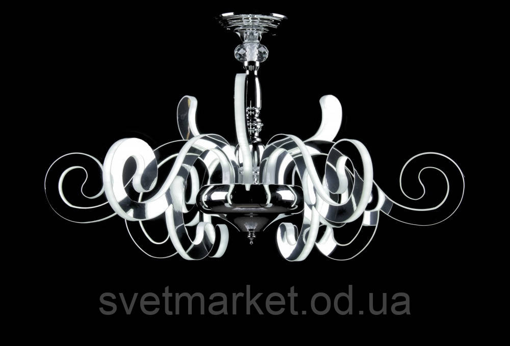 Світлодіодна сучасна люстра L78569/6+3 (CR) LED