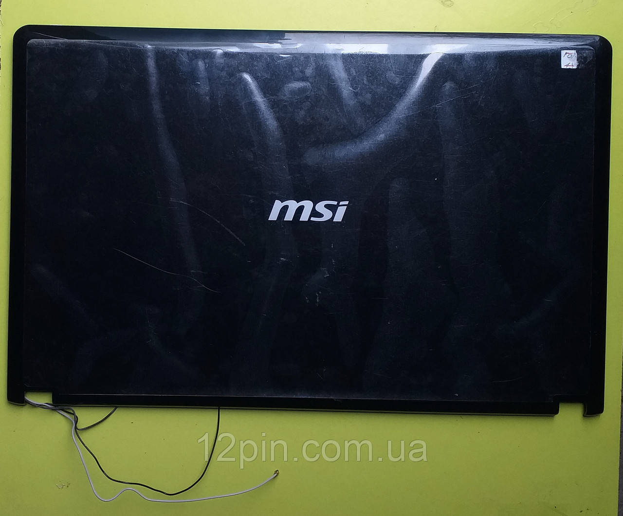 Кришка матриці MSI CX700X, MS-17311 б/у оригінал, фото 1