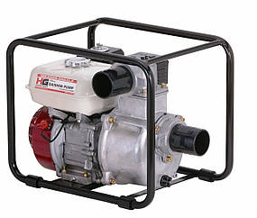 Мотопомпа для чистої води бензинова Daishin SCR-80HX, для слабозабрудненої води, для поливу городу