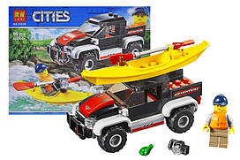 Дитячий Конструктор CITIES Сіті Сплав на байдарці 90 деталей