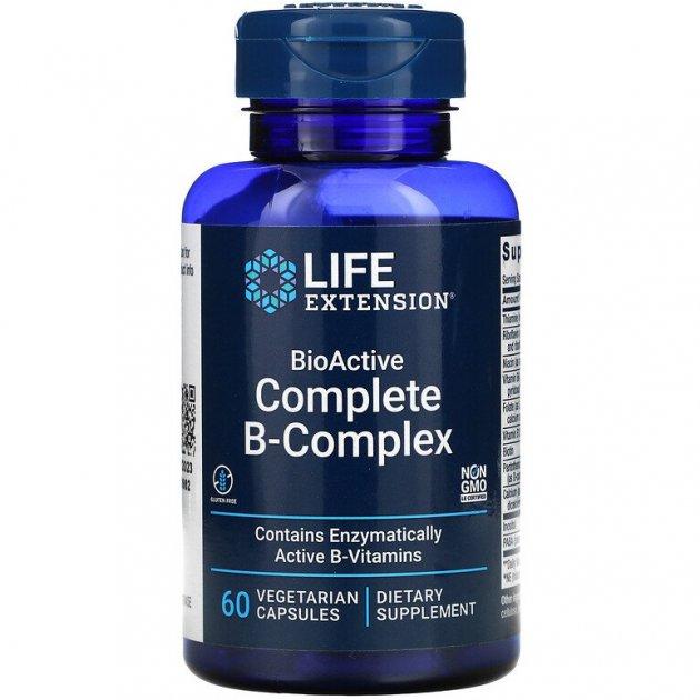 Life Extension BioActive Complete B-Complex 60 Veg Caps