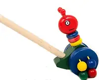 Деревянная игрушка Каталка MD 0025