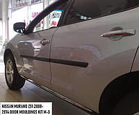 Молдинги на двери для Nissan Murano Z51 2008-2014