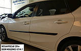 Молдинги на двері для Nissan Pulsar C13 2014-2018, фото 7