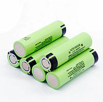 Акумулятори "18650 Liitokala 3.7V Li-ion 3400 mAh" з пласким плюсом для павербанків, вейпів, ліхтарів