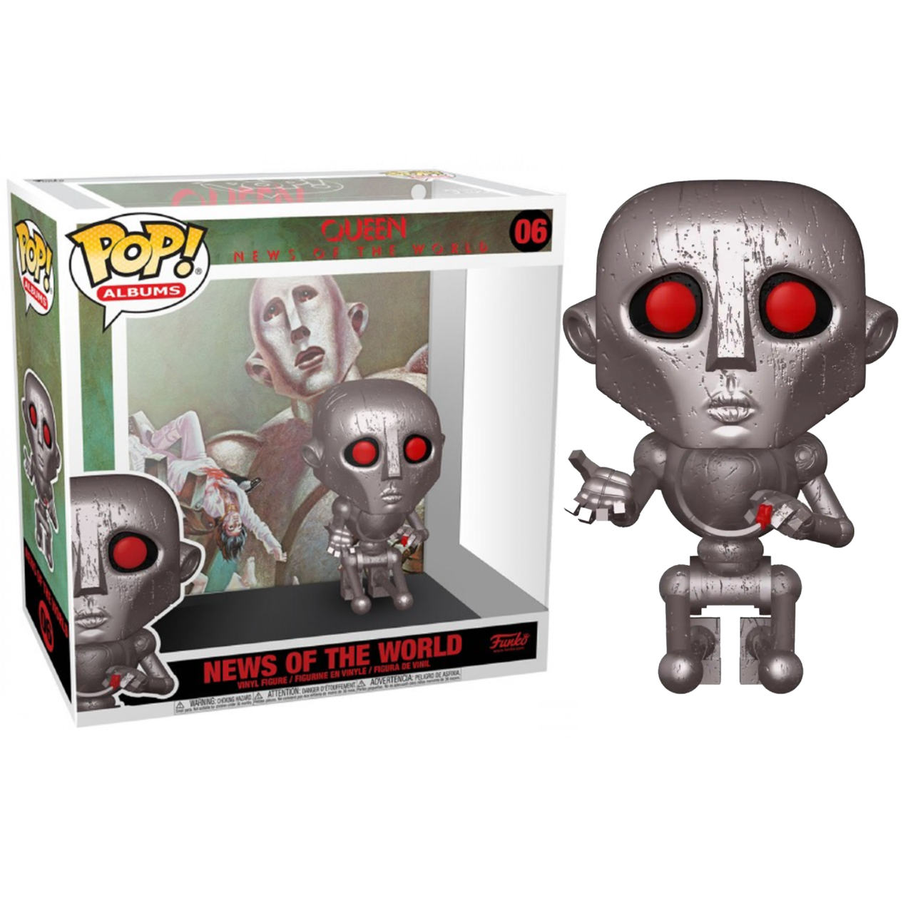Фігурка Funko Pop Фанко Поп Квін Світові новини Queen News of the World 10 см Q NW 06, фото 1
