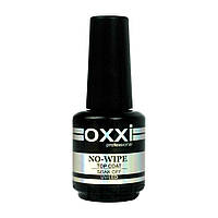 Топ OXXI No-Wipe Top Coat (Каучуковое верхнее покрытие без липкости), 15 мл