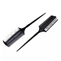 Двосторонній гребінець для зализа зі щетиною, 1 шт