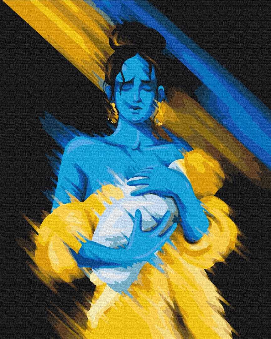 Картина за номерами Майбутнє в руках ©Поліна Скурихіна 40*50 см Brushme BS 53085 pbn-p