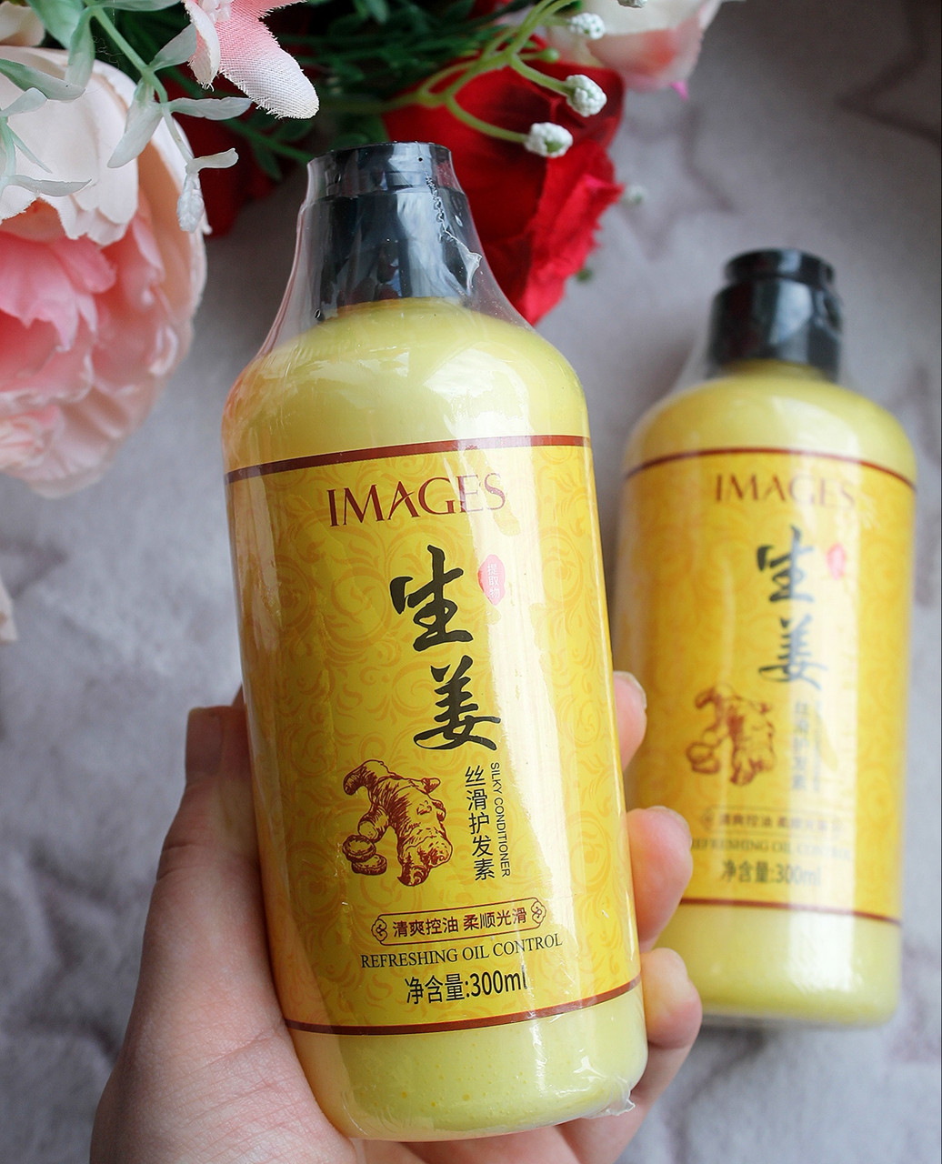 Імбирний шовковистий кондиціонер Images Refreshing Oil Control Silky Conditioner