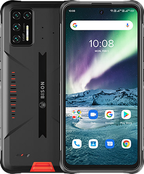 UMIDIGI Bison GT 8/128 GB, NFC, 5150 mAh, IP69K, 64 МП + Підводне знімання, Helio G95, Android 11, Дисплей 6.67"