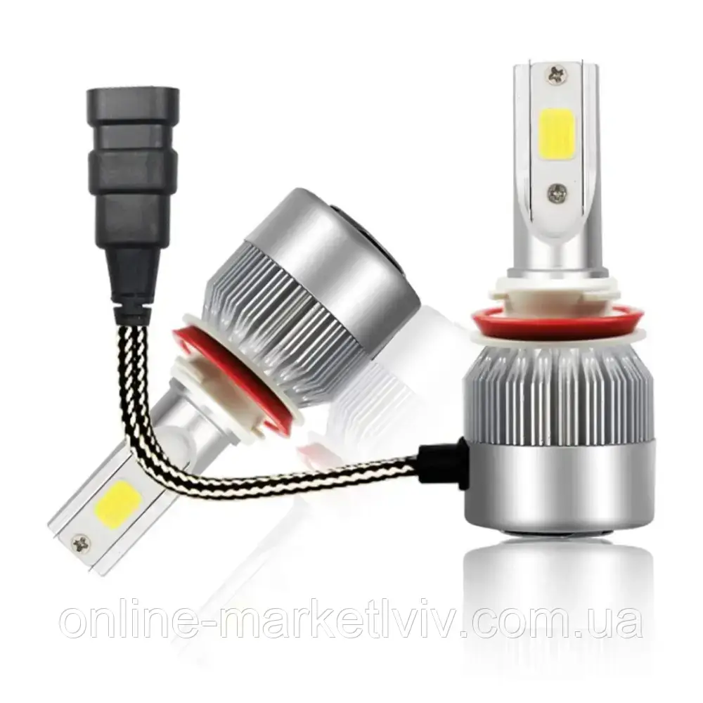 LED лампи C6 H11 для авто 2 шт, 36W, 3800 Lm / Світлодіодні лампи для авто / Автолампи, фото 1