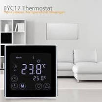 WI-FI терморегулятор з датчиком температури підлоги C17gh3 Wi-Fi., фото 3