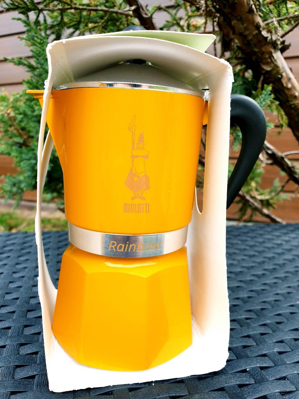 Гейзерна кавоварка Bialetti Rainbow Electric Lime (3 чашки - 130 мл)