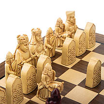 Шахи Veronese Шахи з острова Льюїс 32x32 см 77735YA подарункові шахи люїсу міні статуетки фігурки, фото 3