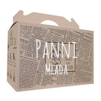 Рушники в коробці Panni Mlada 40 х 70 см гладкі (100 штук)