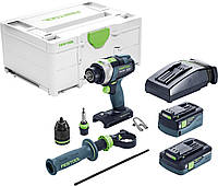 Акумуляторний ударний дриль-шурупокрут QUADRIVE TPC 18/4 5.0/4.0 I-Plus Festool 577651