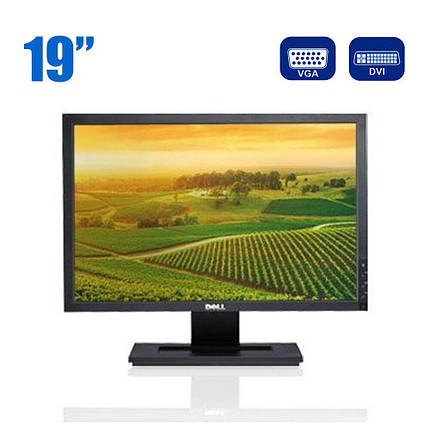 Монітор Б-клас Dell E1909Wb / 19 (1440x900) TN / VGA, DVI / VESA 100x100, фото 2