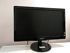 Монітор Philips 200V4LAB / 19.5" (1600x900) TN+film / DVI, VGA / Вбудовані колонки 2x 2W, фото 2