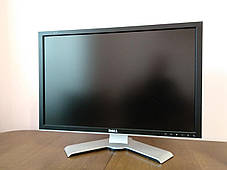 Монітор Б-клас Dell 2407WFPb / 24" (1920x1200) TN / DVI, VGA, S-Video, композитний, компонентний, USB / Card, фото 2