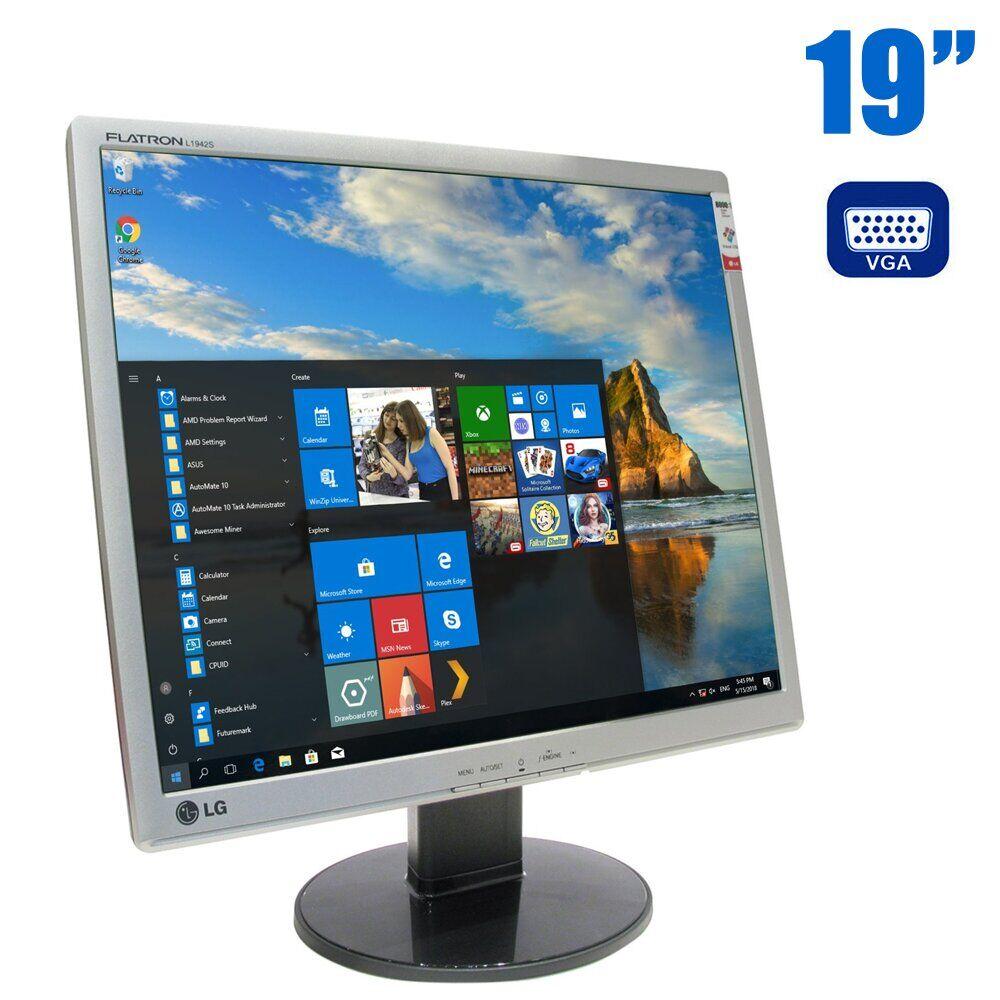 Монитор LG Flatron L1942S / 19" (1280x1024) TN / VGA / VESA 75x75 ...