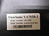 Монітор Б-клас ViewSonic VA703b / 17" (1280x1024) TN / VGA / VESA 100x100, фото 3