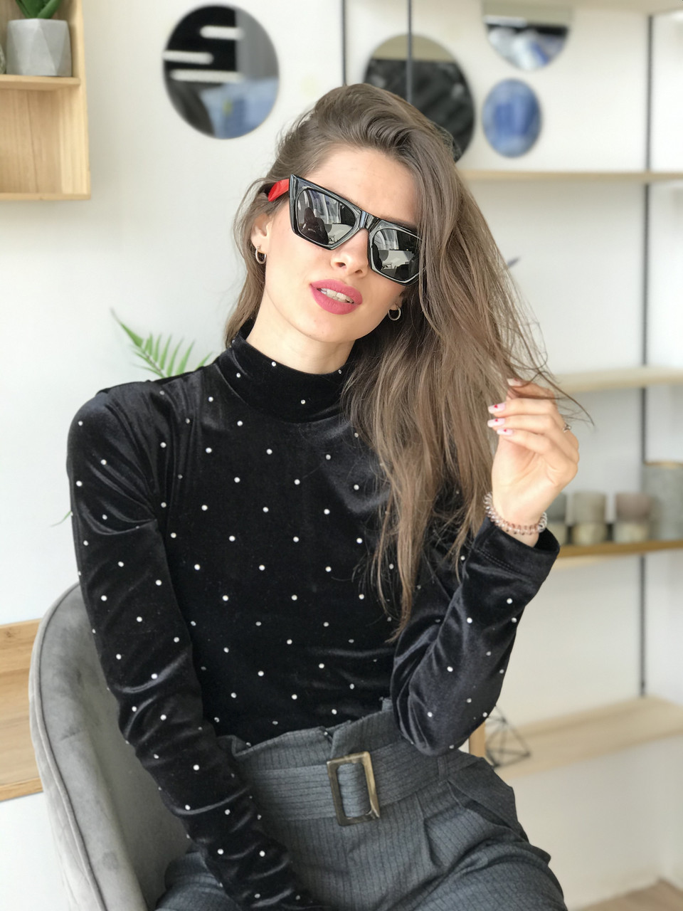Жіночі сонцезахисні окуляри polarized (Р0926-3)