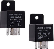 Ehdis® Motor Relay 5 Pin 12V Котушка 40А JD2912-1Z-12VDC 40A 14VDC реле 2шт