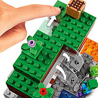 Конструктор LEGO Minecraft Покинута шахта 248 деталей (21166), фото 9