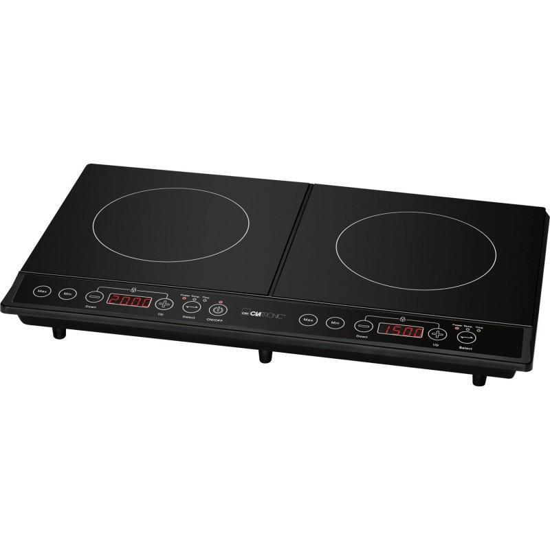 Індукційна плита настільна Clatronic DKI 3609 електроплита на 2 конфорки W_8669