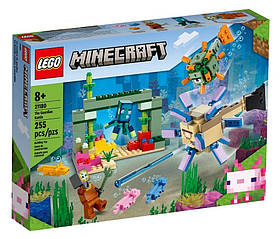 Конструктор LEGO Minecraft Битва стражів 255 деталей (21180)