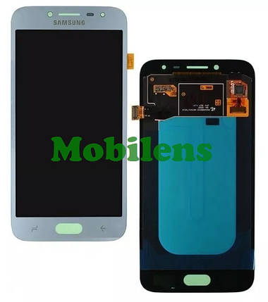 Samsung J250, J250F, Galaxy J2 (2018) Дисплей+тачскрин(модуль) серебристо-голубой (OLED), фото 1
