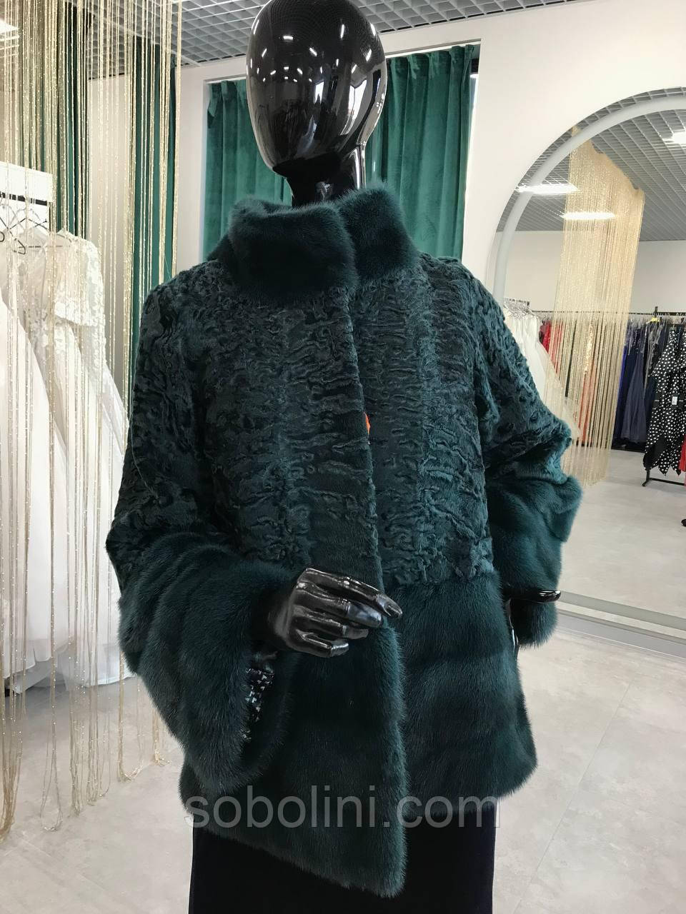 Кожушок із хутра свакара з ніркою в наявності, фото 1