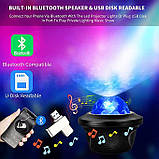 KEEPBLANCE Зірковий проектор зі зміною кольору, Bluetooth, музикою лазерний, фото 8