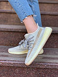 Жіночі кросівки Adidas Yeezy Boost 350 V2 Ludmark Reflective літні легені адідас і буст сітка рефлективн, фото 3