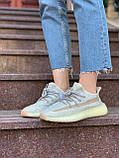 Жіночі кросівки Adidas Yeezy Boost 350 V2 Ludmark Reflective літні легені адідас і буст сітка рефлективн, фото 4