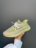 Кроссовки Adidas Yeezy Boost 350 V2 Antila Reflective летние желтые женские адидас изи буст сетка рефлектив